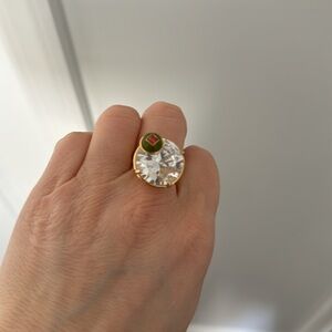 Kate Spade shaken or stirred cocktail ring